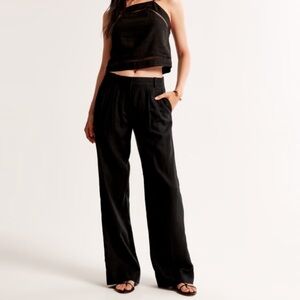 Abercrombie Tailored Linen Blend Pants